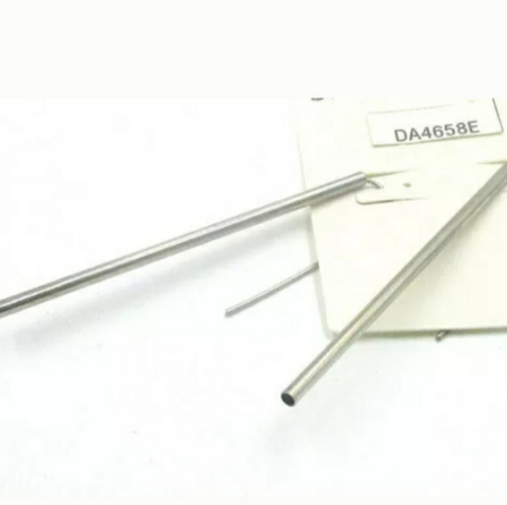 New Dana Long Silver Metal Earrings.
